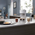 DELONGHI - Dedica Duo Manual Espresso Machine - White - EC890.WI - Kitchenary