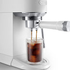 DELONGHI - Dedica Duo Manual Espresso Machine - White - EC890.WI - Kitchenary