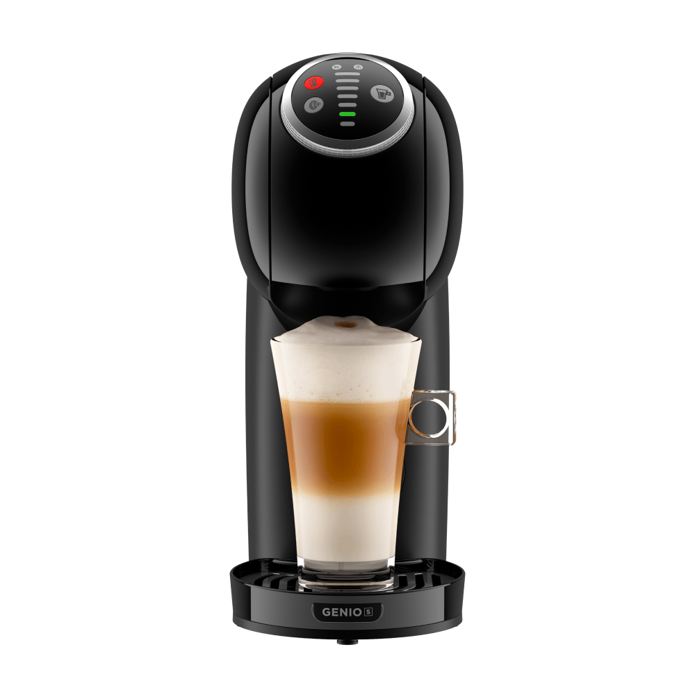 DELONGHI - Genio S Plus Pod Coffee Machine - Black - EDG315.B - Kitchenary