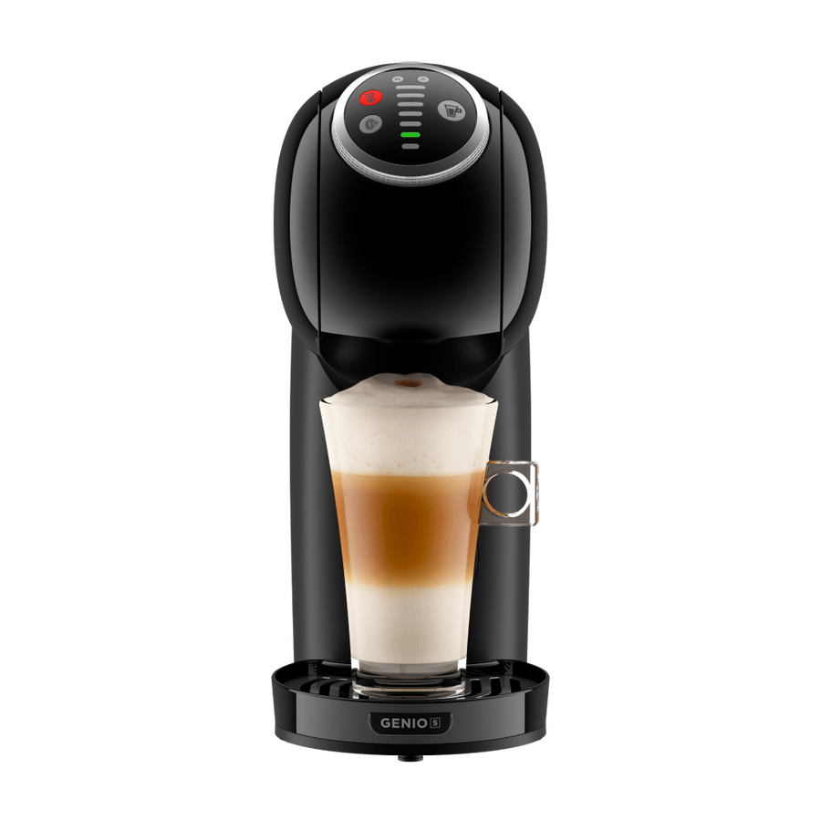 DELONGHI - Genio S Plus Pod Coffee Machine - Black - EDG315.B - Kitchenary