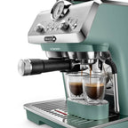 DELONGHI - La Specialista Arte Bean to Cup Manual Coffee Machine - Green  - EC9155.GR - Kitchenary