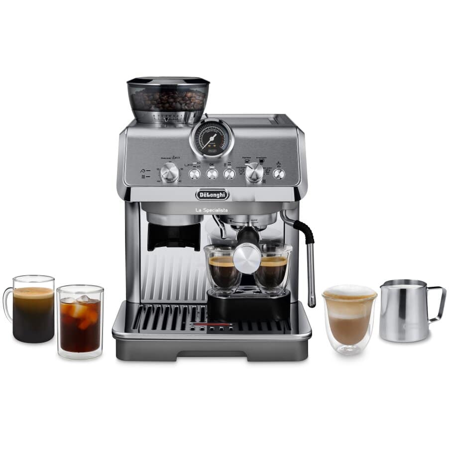 DELONGHI - La Specialista Arte Evo Bean To Cup Coffee Machine - Silver - EC9255.M - Kitchenary