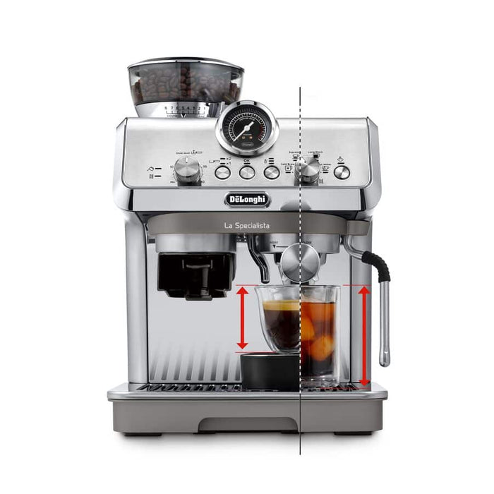 DELONGHI - La Specialista Arte Evo Bean To Cup Coffee Machine - Silver - EC9255.M - Kitchenary