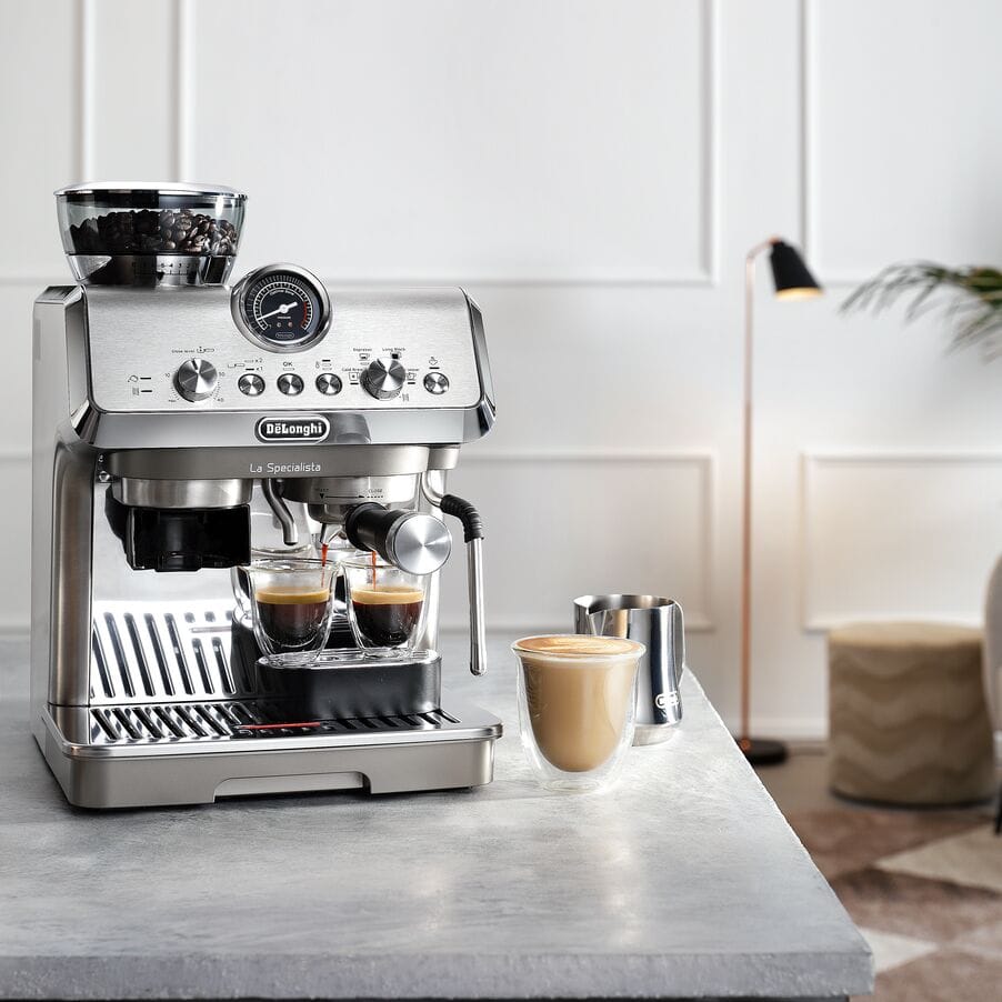 DELONGHI - La Specialista Arte Evo Bean To Cup Coffee Machine - Silver - EC9255.M - Kitchenary