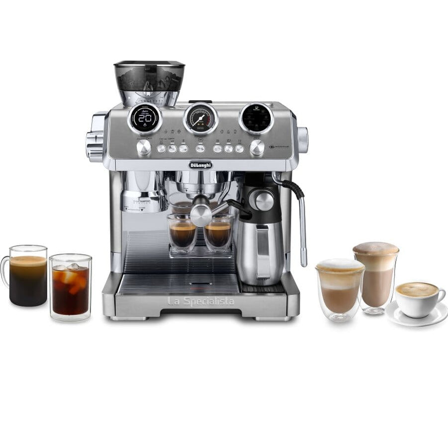 DELONGHI - La Specialista Maestosa Manual Bean To Cup Coffee Machine - EC9885.M - Kitchenary