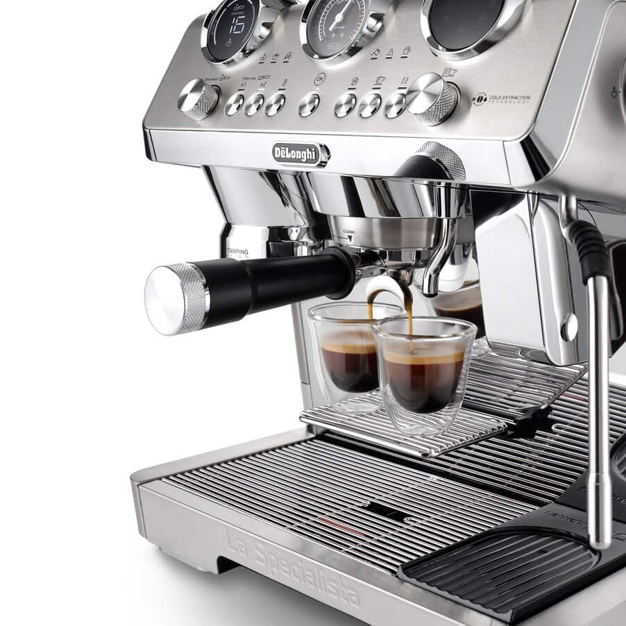 DELONGHI - La Specialista Maestosa Manual Bean To Cup Coffee Machine - EC9885.M - Kitchenary