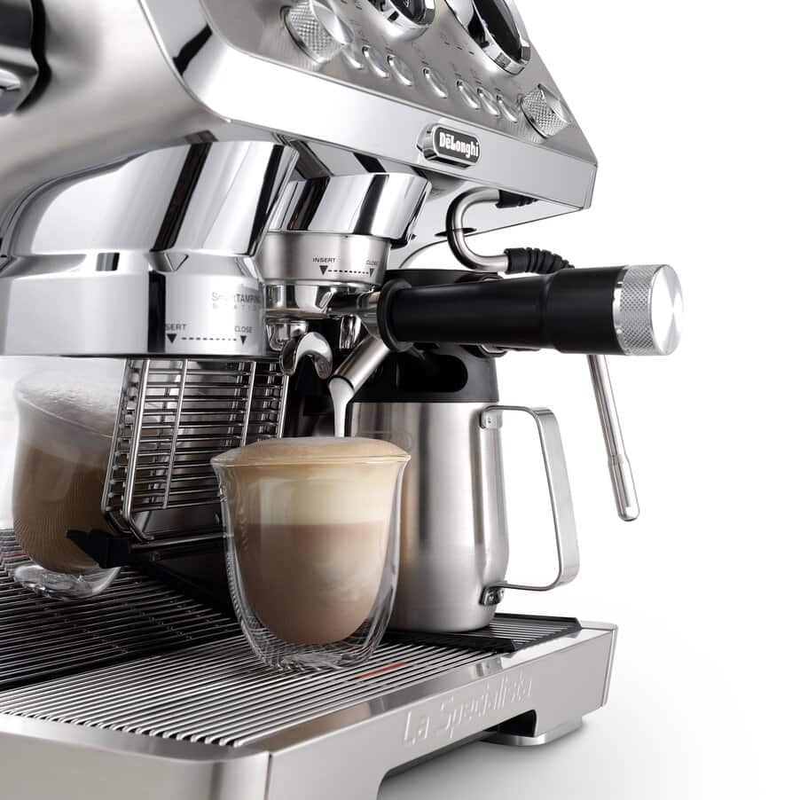 DELONGHI - La Specialista Maestosa Manual Bean To Cup Coffee Machine - EC9885.M - Kitchenary