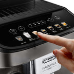 DELONGHI - Magnifica Evo Milk Bean to Cup Automatic Coffee Machine - Grey and Black - ECAM290.83.TB - Kitchenary