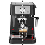 DELONGHI - Stilosa Manual Espresso Coffee Machine - Black - EC260.BK - Kitchenary