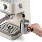 DELONGHI - Stilosa Manual Espresso Coffee Machine - Cream - EC260.CR - Kitchenary