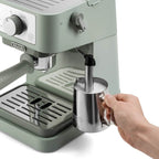 DELONGHI - Stilosa Manual Espresso Coffee Machine - Green - EC260.GR - Kitchenary