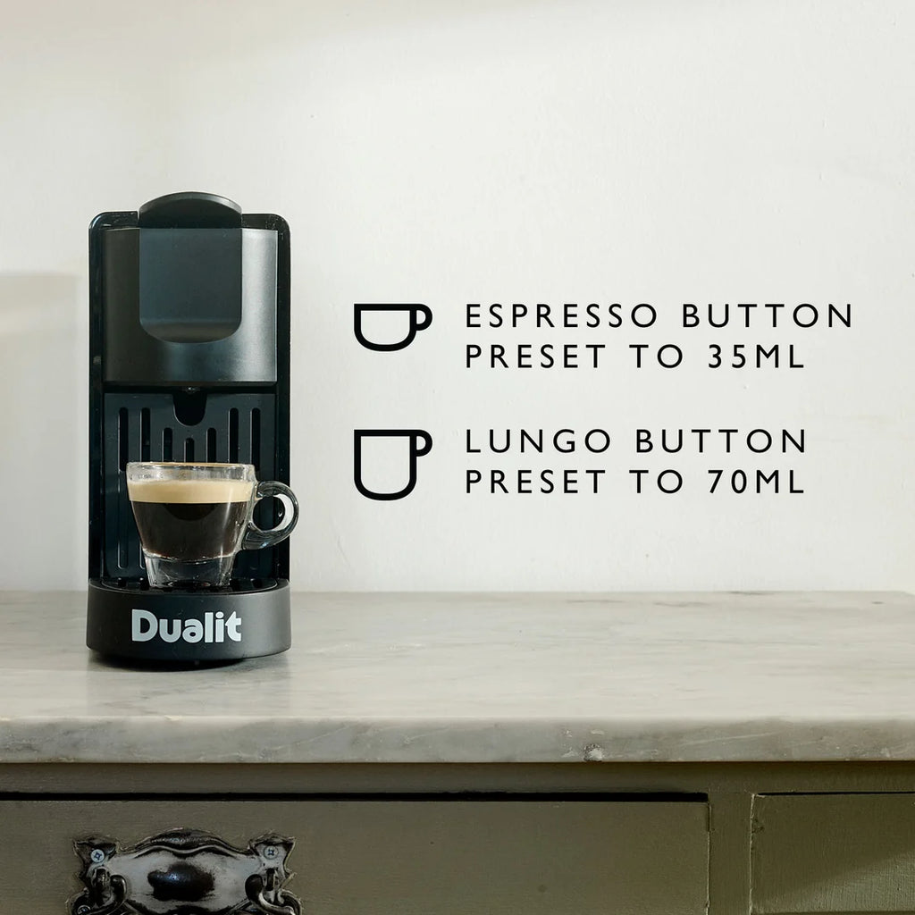 DUALIT - 0.8L Coffee Pod Machine - Black - 85190 - Kitchenary