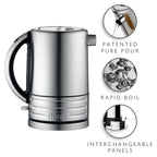 DUALIT - 1.5L Architect Kettle - Black & Brushed Steel - 72905 - Kitchenary