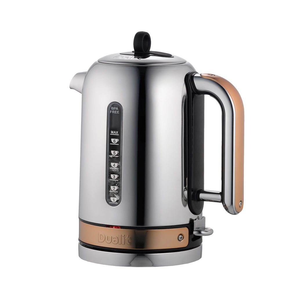 DUALIT - 1.7L Classic Quiet Boil Kettle - Copper - 72820 - Kitchenary