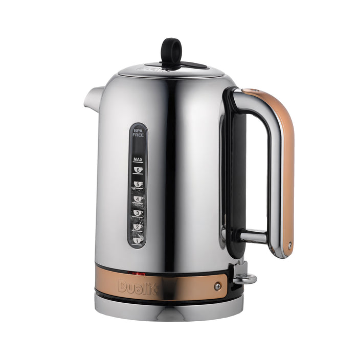 DUALIT - 1.7L Classic Quiet Boil Kettle - Copper - 72820 - Kitchenary