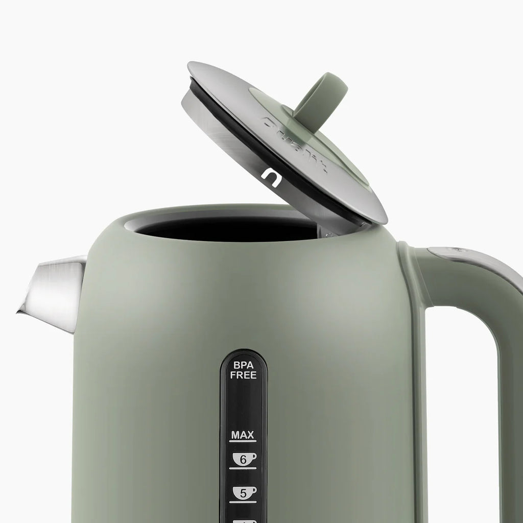 DUALIT - 1.7L Classic Quiet Boil Kettle - Matt Sage Green - 72788 - Kitchenary