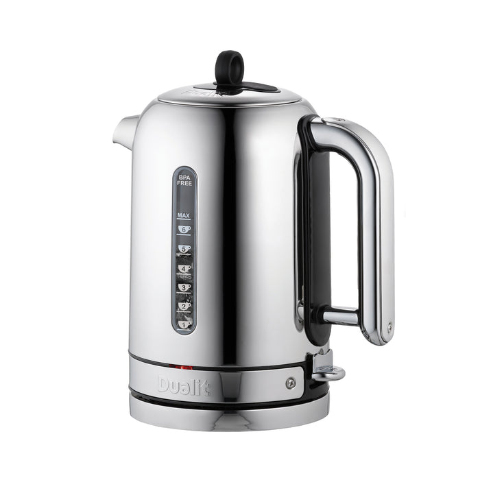 DUALIT - 1.7L Classic Quiet Boil Kettle - Polished - 72815 - Kitchenary