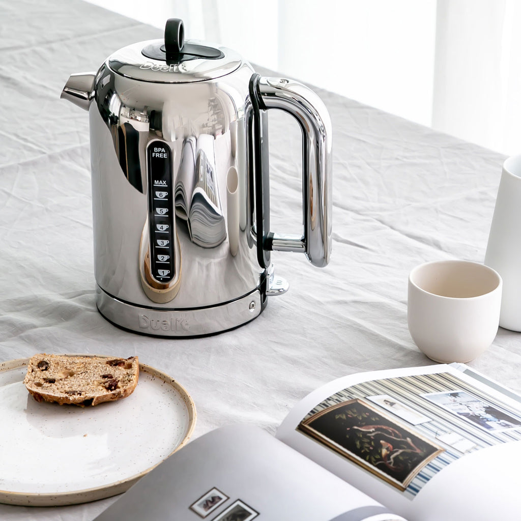 DUALIT - 1.7L Classic Quiet Boil Kettle - Polished - 72815 - Kitchenary