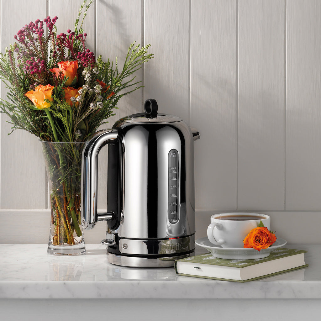 DUALIT - 1.7L Classic Quiet Boil Kettle - Polished - 72815 - Kitchenary