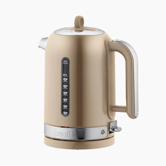 DUALIT - 1.7L Classic Quiet Boil Kettle - Sandstone - 72789 - Kitchenary