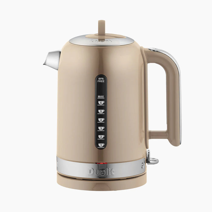 DUALIT - 1.7L Classic Quiet Boil Kettle - Sandstone - 72789 - Kitchenary