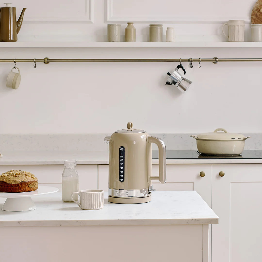 DUALIT - 1.7L Classic Quiet Boil Kettle - Sandstone - 72789 - Kitchenary