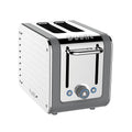 DUALIT - 2 Slice Architect Toaster - Grey & Stainless Steel - 26526 - Kitchenary