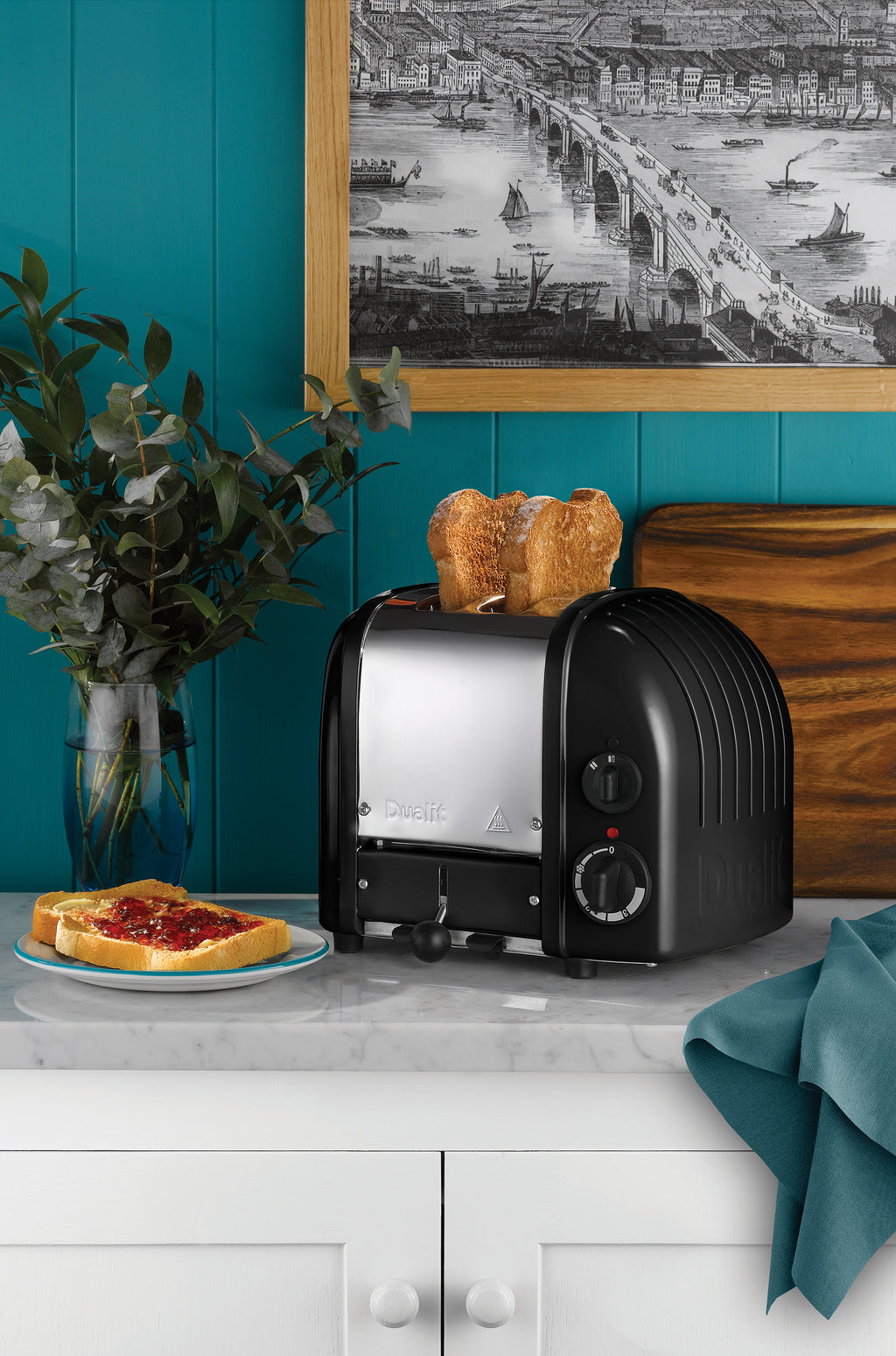 DUALIT - 2 Slice Classic Vario AWS Toaster - Black - 20433 - Kitchenary