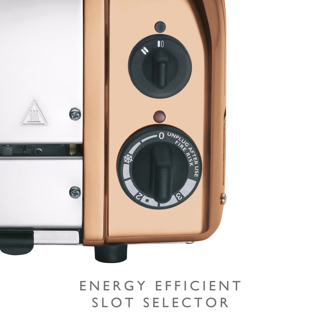 DUALIT - 2 Slice Classic Vario AWS Toaster - Copper - 27450 - Kitchenary