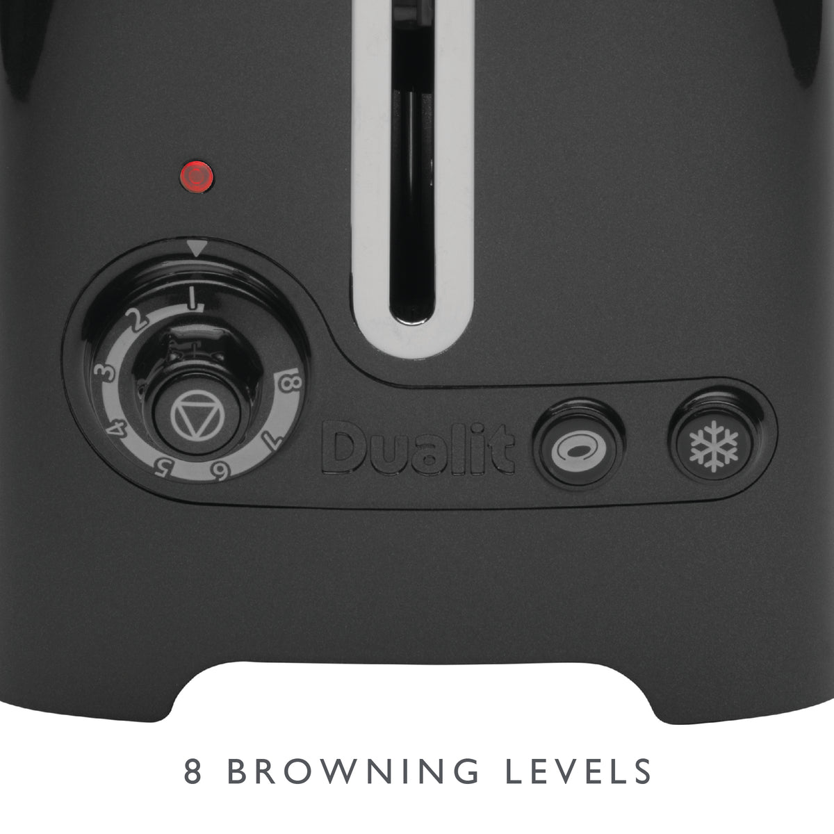 DUALIT - 2 Slice Lite Toaster - Black - 26205 - Kitchenary