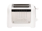 DUALIT - 2 Slice Lite Toaster - Gloss White - 26203 - Kitchenary