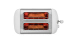DUALIT - 2 Slice Lite Toaster - Gloss White - 26203 - Kitchenary