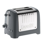 DUALIT - 2 Slice Lite Toaster - Grey - 26204 - Kitchenary