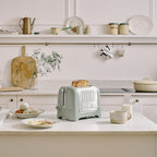 DUALIT - 2 Slice Lite Toaster - Sage - 26216 - Kitchenary