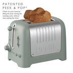 DUALIT - 2 Slice Lite Toaster - Sage - 26216 - Kitchenary
