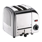 DUALIT - 2 Slice Vario Toaster Polished - Stainless Steel - 20245 - Kitchenary