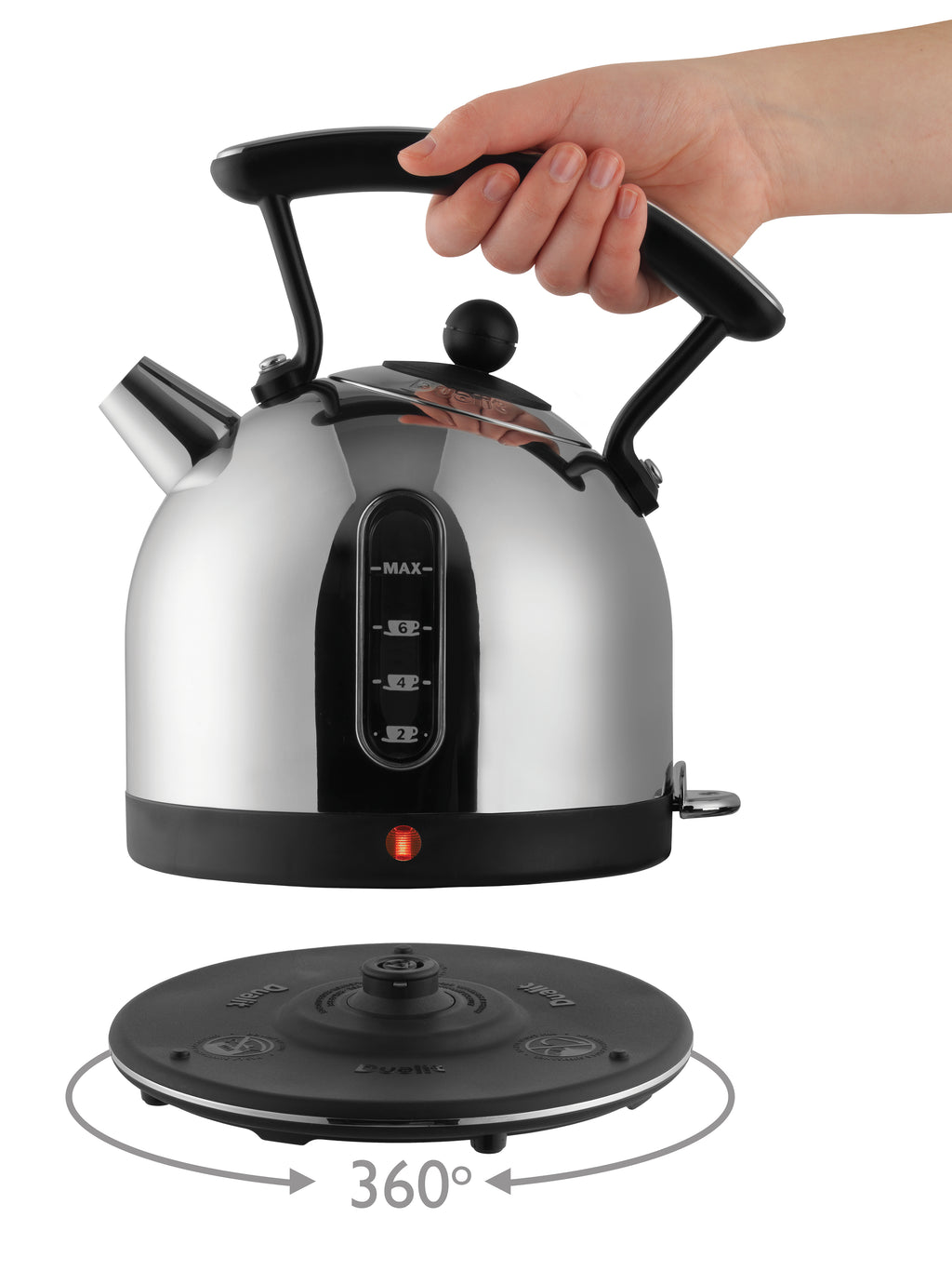 DUALIT - 2L Dome Kettle - Black - 72750 - Kitchenary