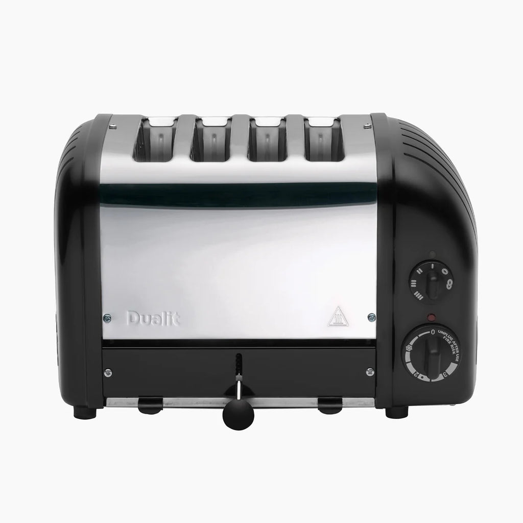 DUALIT - 4 Slice Classic Toaster - Matt Black - 47185 - Kitchenary