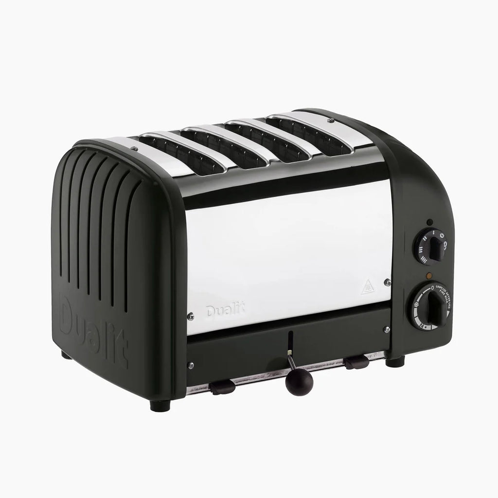 DUALIT - 4 Slice Classic Toaster - Matt Black - 47185 - Kitchenary