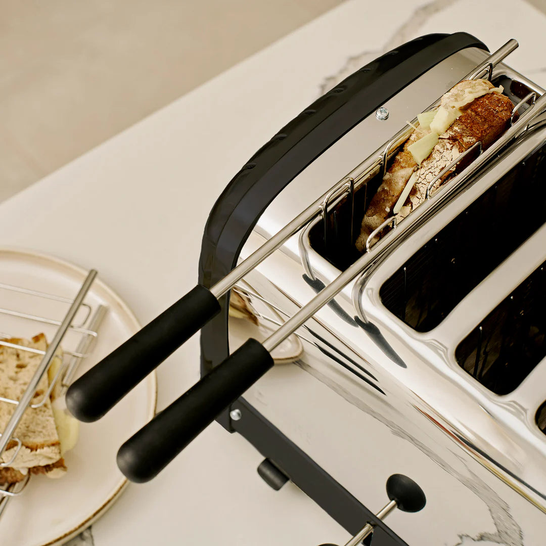 DUALIT - 4 Slice Classic Toaster - Matt Black - 47185 - Kitchenary
