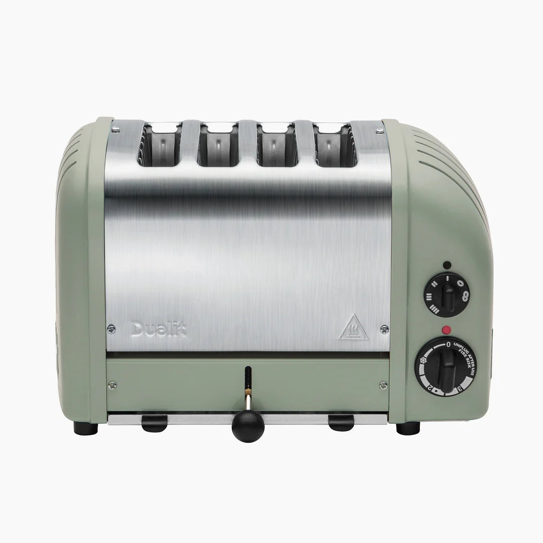 DUALIT - 4 Slice Classic Toaster - Matt Sage Green - 40578 - Kitchenary