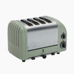 DUALIT - 4 Slice Classic Toaster - Matt Sage Green - 40578 - Kitchenary
