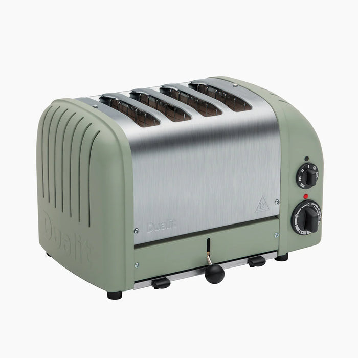 DUALIT - 4 Slice Classic Toaster - Matt Sage Green - 40578 - Kitchenary
