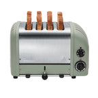 DUALIT - 4 Slice Classic Toaster - Matt Sage Green - 40578 - Kitchenary