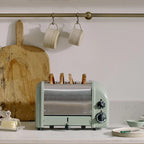 DUALIT - 4 Slice Classic Toaster - Matt Sage Green - 40578 - Kitchenary