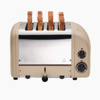 DUALIT - 4 Slice Classic Toaster - Sandstone - 40579 - Kitchenary