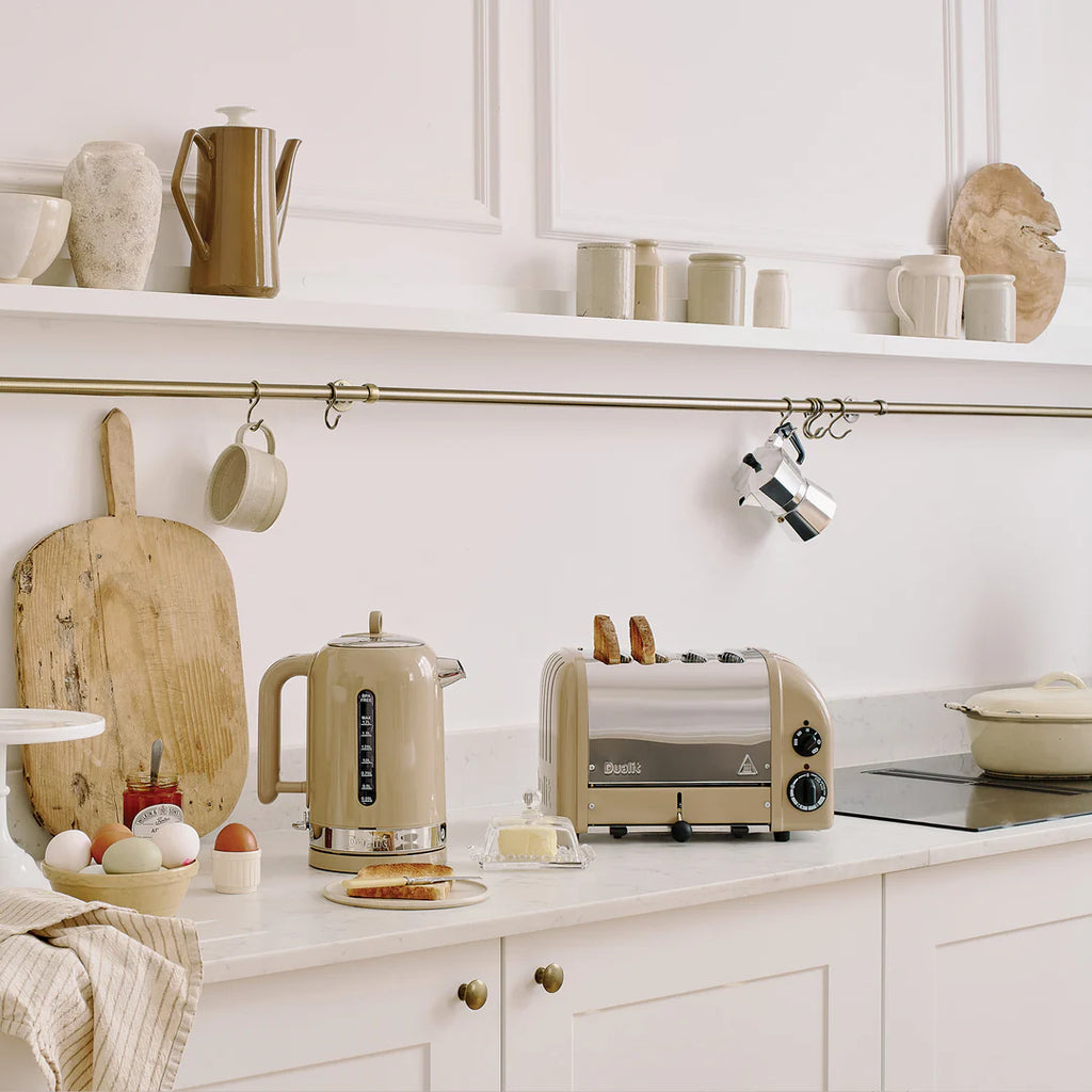 DUALIT - 4 Slice Classic Toaster - Sandstone - 40579 - Kitchenary