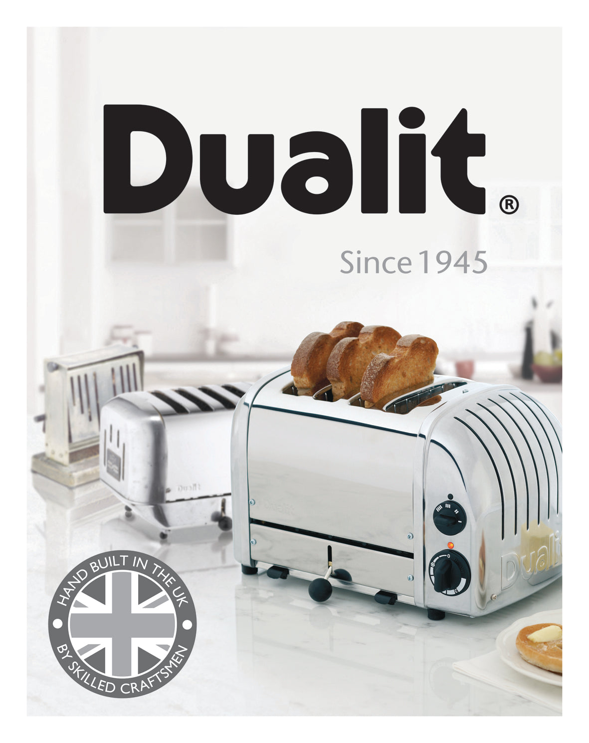 DUALIT - 4 Slice Classic Vario AWS Toaster - Polished Stainless Steel - 40378 - Kitchenary