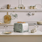 DUALIT - 4 Slice Lite Toaster - Sage - 46220 - Kitchenary