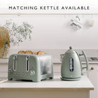 DUALIT - 4 Slice Lite Toaster - Sage - 46220 - Kitchenary